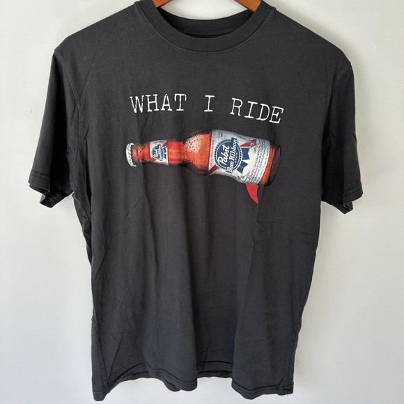 O'Neill Other - Pabst Blue Ribbon Beer x Oneill What I ride Men's T-Shirt Top Size Medium Gray